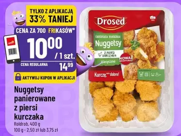 Nuggetsy panierowane z piersi kurczaka