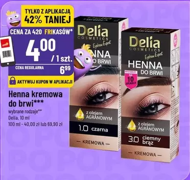 Henna kremowa do brwi