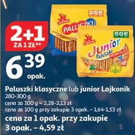 Paluszki klasyczne lub junior