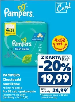 Pampers - Chusteczki nawilżane