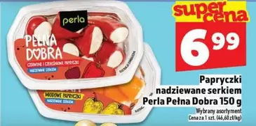 Papryczki nadziewane serkiem