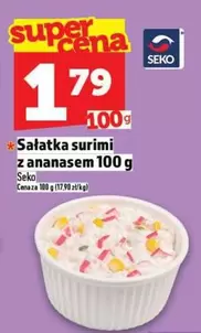 Sałatka surimi z ananasem 100 g