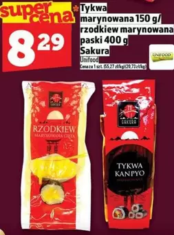 Tykwa marynowana / rzodkiew marynowana