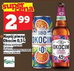 Napój piwny Okocim