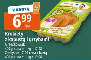Krokiety z kapustą i grzybami