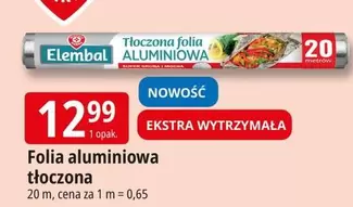 Folia aluminiowa tłoczona