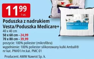 Sp - Poduszka z nadrukiem Vesta/Poduszka Medicare+