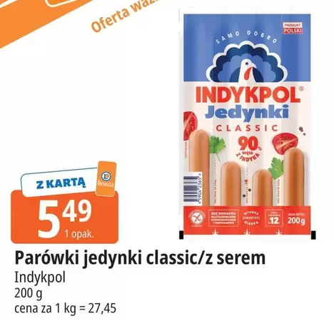 Classic - Parówki jedynki classic/z serem