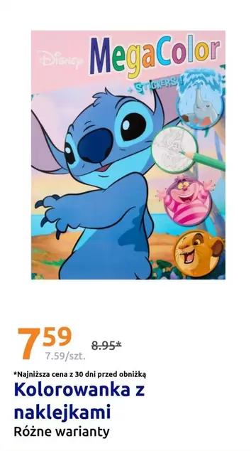 Kolorowanka z naklejkami