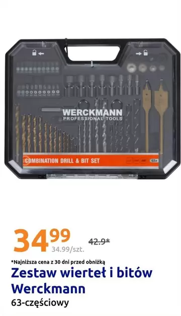 Zestaw wierteł i bitów