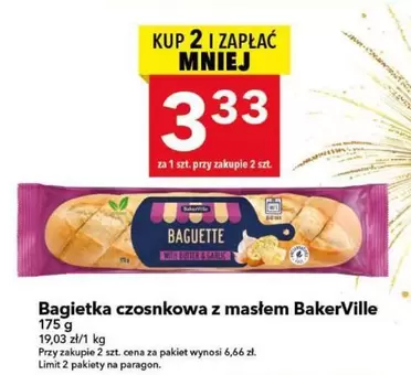 Bagietka czosnkowa z masłem