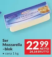 Mozzarella -blok