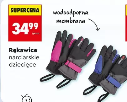 Rękawice narciarskie dziecięce