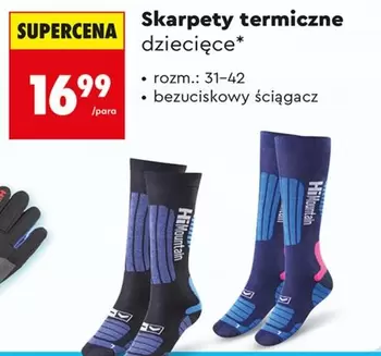 Skarpety termiczne dziecięce