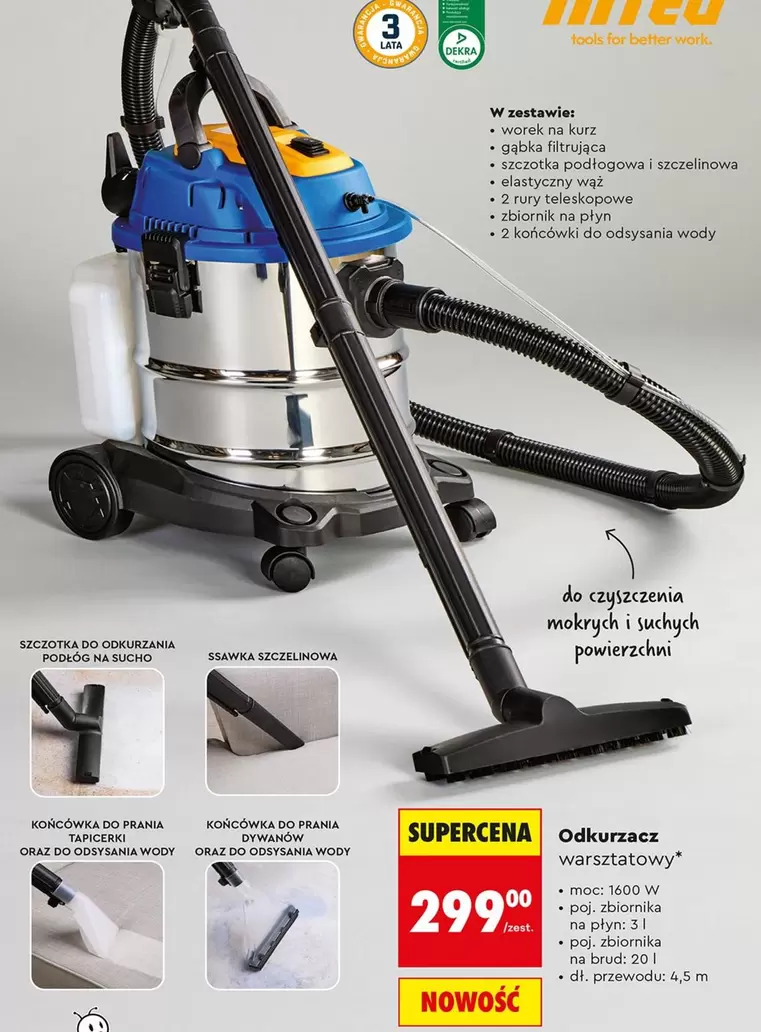 Odkurzacz warsztatowy