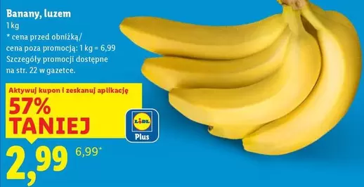 Plus - Banany, luzem