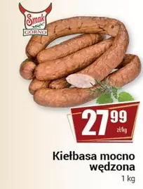 Kiełbasa mocno wędzona