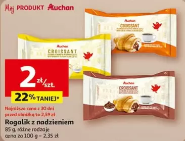 Rogalik z nadzieniem