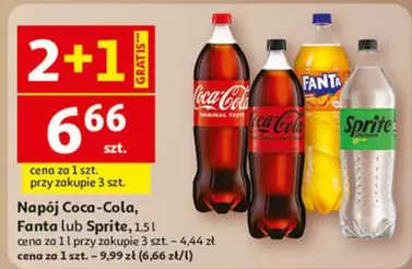 Coca Cola - Coca-Cola, Fanta lub Sprite