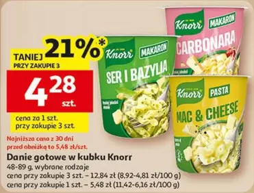 Danie gotowe w kubku