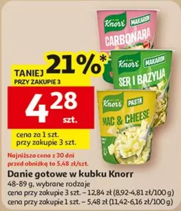 Danie gotowe w kubku