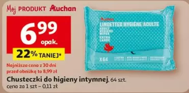 Chusteczki do higieny intymnej