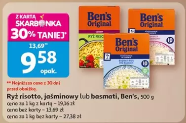 Ryż risotto, jaśminowy lub basmati