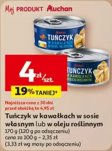 Tuńczyk w kawałkach