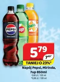 Pepsi - , Mirinda, 7up