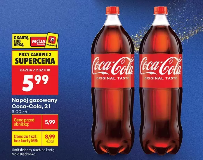Coca Cola - Napój gazowany
