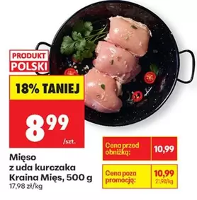 Mięso z uda kurczaka