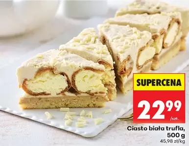 Ciasto biała trufla