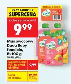 Baby - Mus owocowy Dada food bio