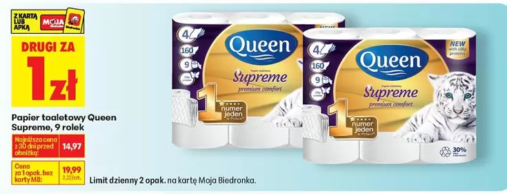 Supreme - Papier toaletowy Queen