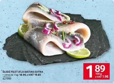 ŚLEDZ FILET A'LA MATIAS EXTRA