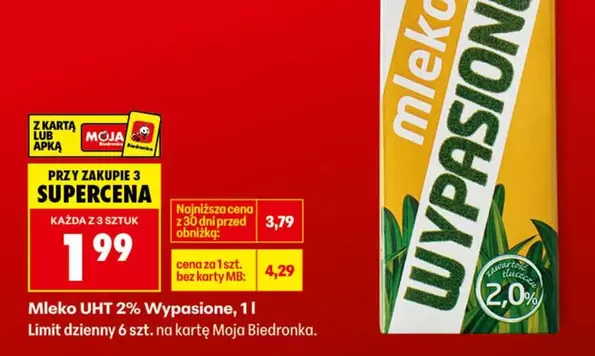 Mb - Mleko UHT 2% Wypasione