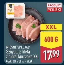 Sznycle z fileta z piersi kurczaka XXL
