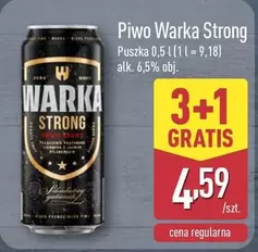 Piwo Warka Strong