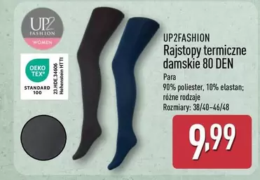 Rajstopy termiczne damskie 80 DEN