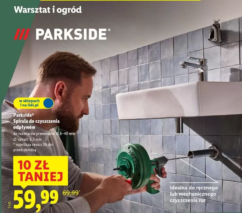 Mm - Spirala do czyszczenia odpływów