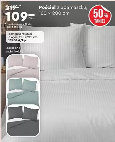 Pościel z adamaszku