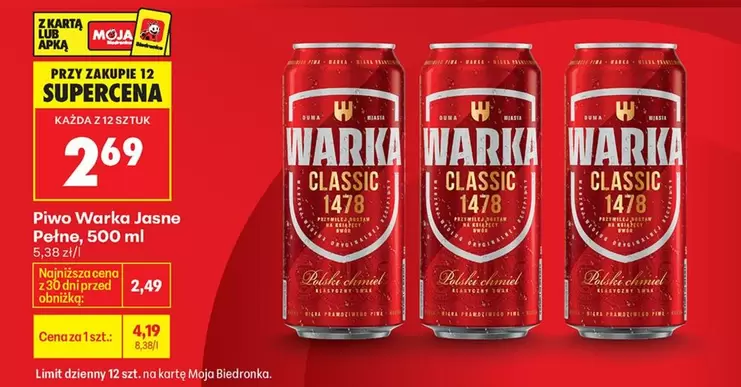 Classic - Piwo Jasne Pełne