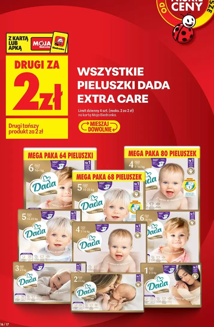 Mega - PIELUSZKI EXTRA CARE