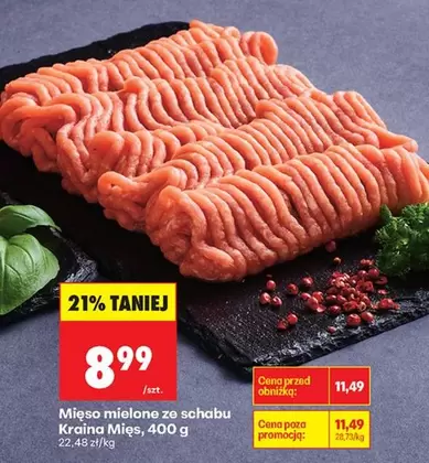 Mięso mielone ze schabu