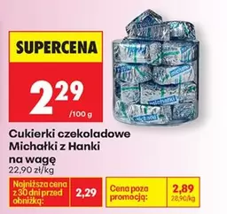 Cukierki czekoladowe Michałki z Hanki