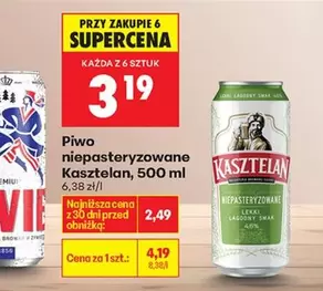 Piwo niepasteryzowane