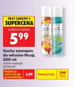 Suchy szampon do włosów