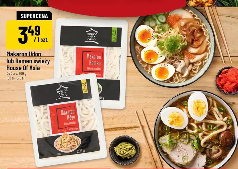 Ramen - Makaron Udon lub  świeży