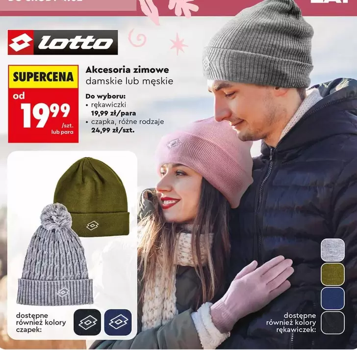 Lotto - Akcesoria zimowe damskie lub męskie