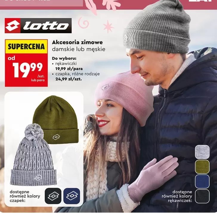 Lotto - Akcesoria zimowe damskie lub męskie